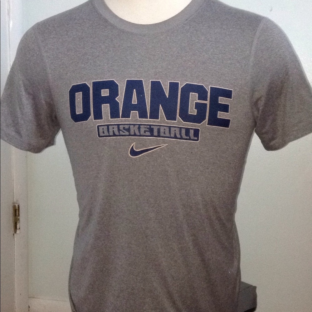 Nike Elite orange basketball shirt Mens small